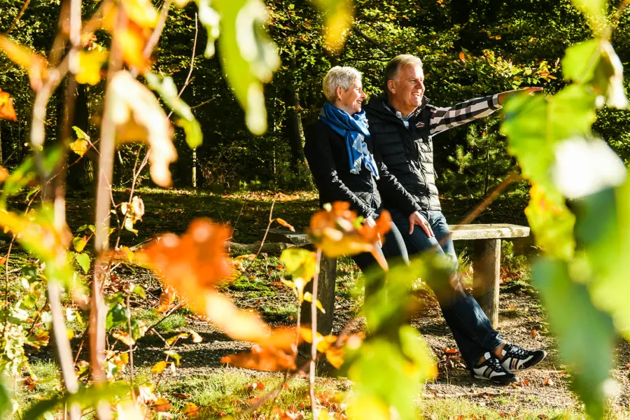 Wandelen foto herfst