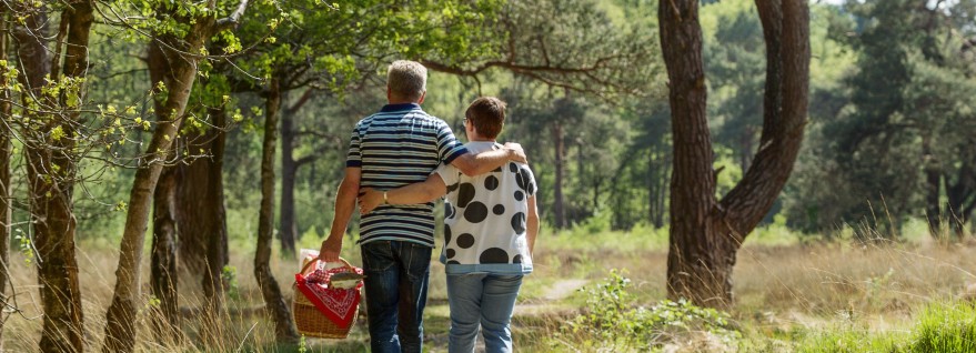 Heerlijk wandelen in de natuur