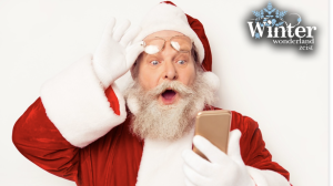 winter wonderland kerstman