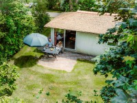 chalet zonnige foto