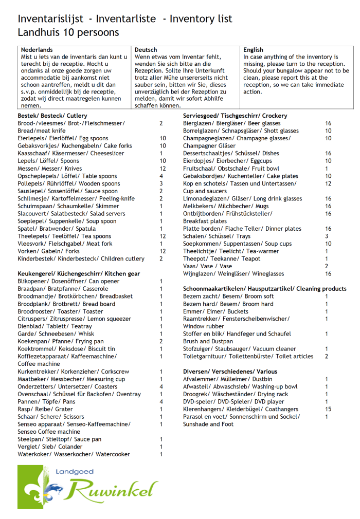 landhuis 10 persoons