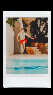 jump in zwembad